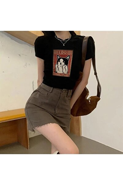 Le Savu Făcând ceea ce vreau, cu imprimeu de ani de culoare neagră sunt o exp...