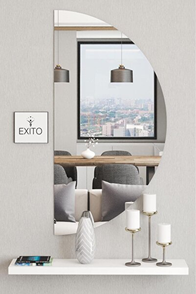 L' CAPO Yarım Ay / Yarım Daire Banyo Ve Konsol Aynası 120x60