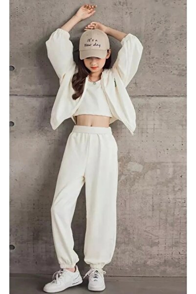 Machetta Дитячий оверсайз кардиган з капюшоном і спортивний костюм - з принтом