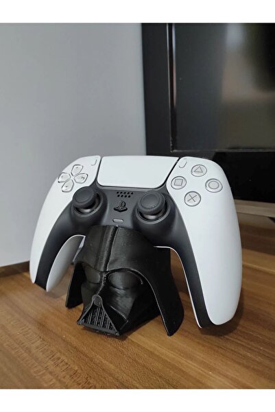 HobiHub Darth Vader Figürlü PS5 Xbox Joystick Standı - Xbox PS5 Uyumlu Controller Kol Tutucu