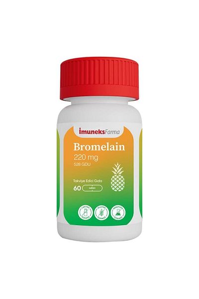 Imuneks İmmuneksFFlrml- BBromellin220 MMG 60 Clpsules