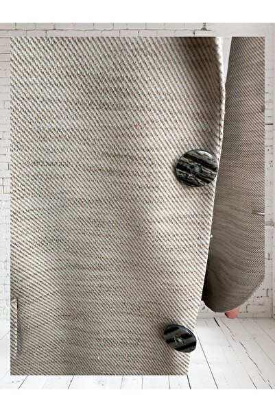 Luisero Ανδρικό αθλητικό μπουφάν με υφή Vad Beige 1412