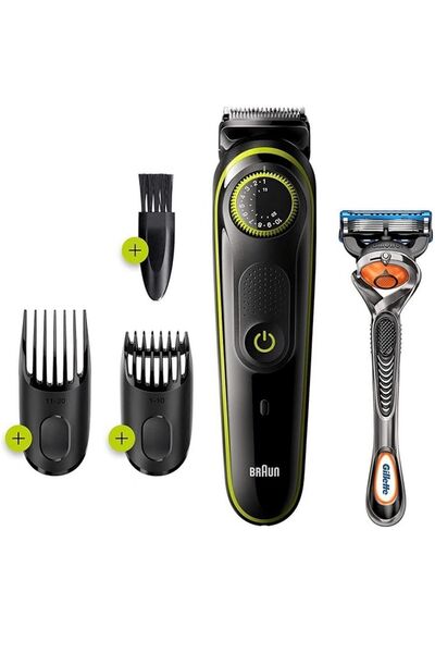 Braun Ayarlanabilir Saç Sakal Şekillendirici + Gillette Fusion 5 ProGlide