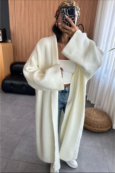 Bak'ap Χοντρή μάξι ζακέτα Hijab Fleece