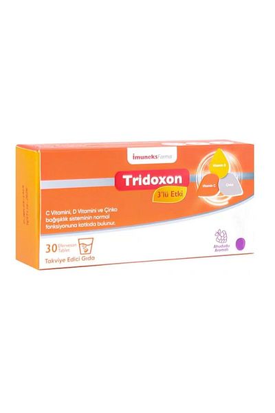 Imuneks Imunex Tridoxon - Triple Effect, 30 Effervescent Tablets