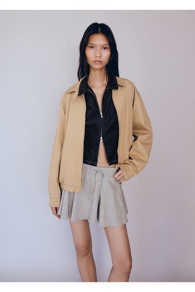 MANGO Woman Short Skirt with Ties