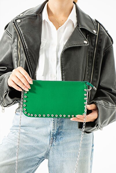 ESTUTE Дамска чанта за рамо с капси