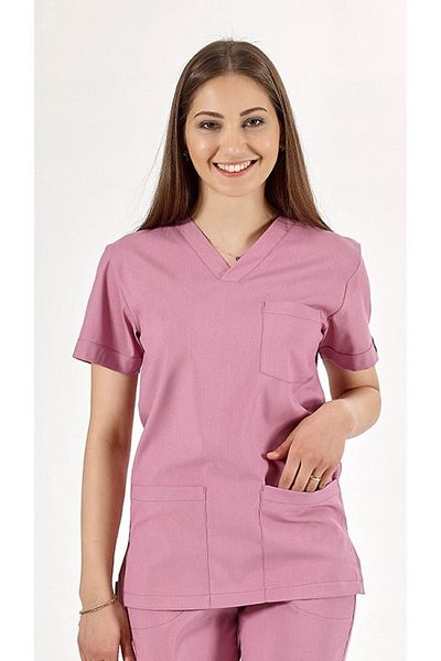 Uçak Medikal Powder Color Jogger Uniform Team Tricou Asistentă și Doctor
