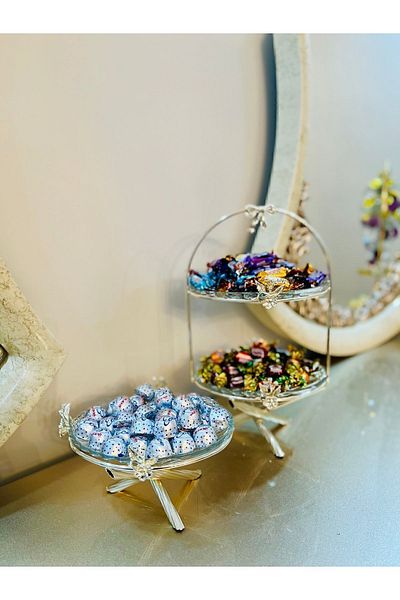 Kardelen Kristal Two-Tier, Single-Tier Presentation Rack