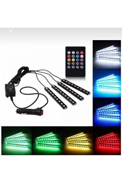 Genel Markalar Ayak Altı Led Sese Duyarlı Kumandalı