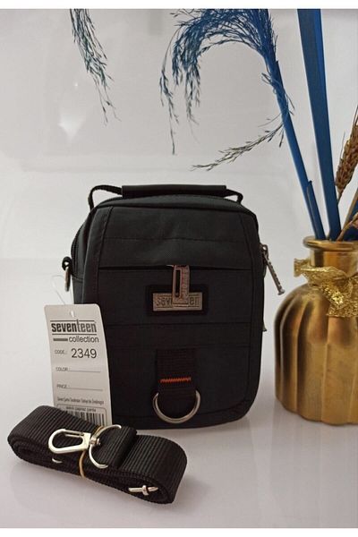 Basarideri Seventeen 2349 - Men's Multi-Compartment Bag with Hand and Shoulder Strap