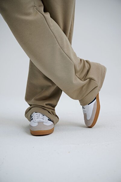 gothamvibes Ανδρικό παντελόνι με φαρδύ πόδι Timeless Mink