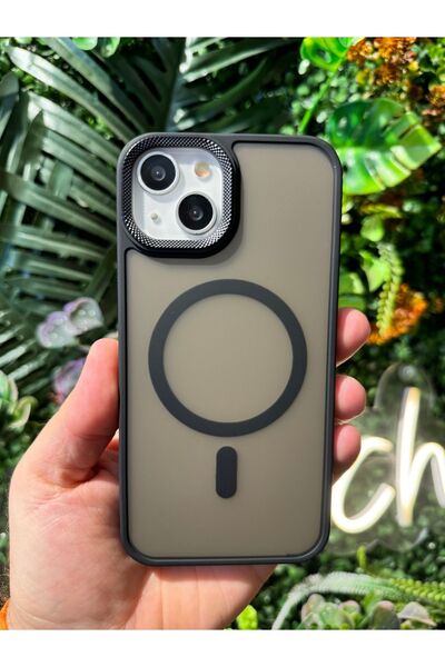 NFTECH İPHONE 15  UYUMLU KILIF LENS KORUYUCU HEDİYELİ MAGSAFE DESTEKLİ KORUYU...