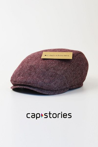 Capstories Claret Red Cap Hat Standard Size Men's Cap Hat (1St Grade Fabric)