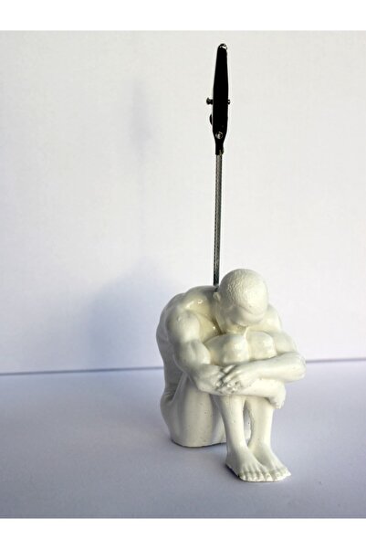 The Craft Thor Düşünen Adam Beton Not Tutacağı/fotoğraf Tutucu