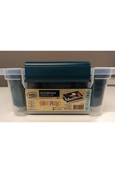 HOBBY LİFE 02 1305 Stormax Organized Storage Container with Compartments