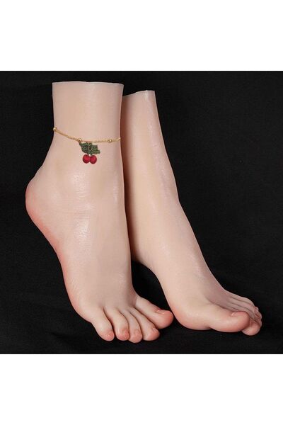 MODAMAYS Stylish and Elegant Chain Cherry Model Anklet