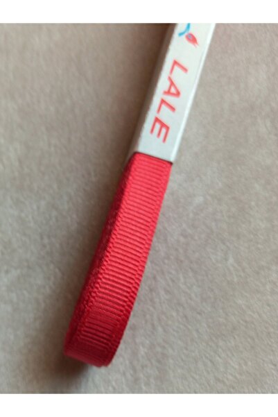 yörük tuhafiye 10 Meters Red Grosgrain Ribbon - 1 cm One Ball