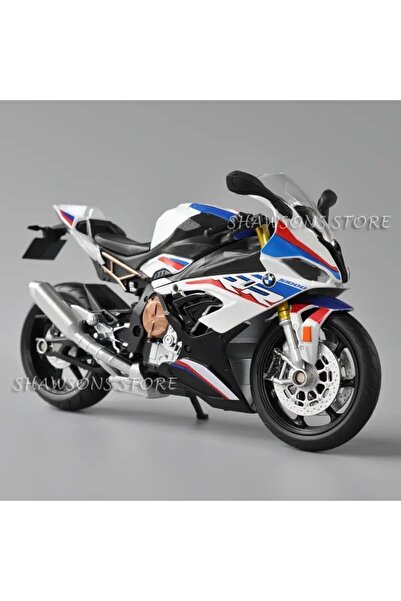 CarStore BMW S1000RR 1:12 MODEL MAKET MOTOR BEYAZ