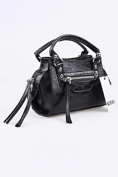 ALTUDA Women's Strappy Crossbody Bag Neo Black