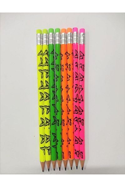 Stabilo Butterfly Pencil 2b 8-Pack|Eraser and Pencil Sharpener with Gift!|