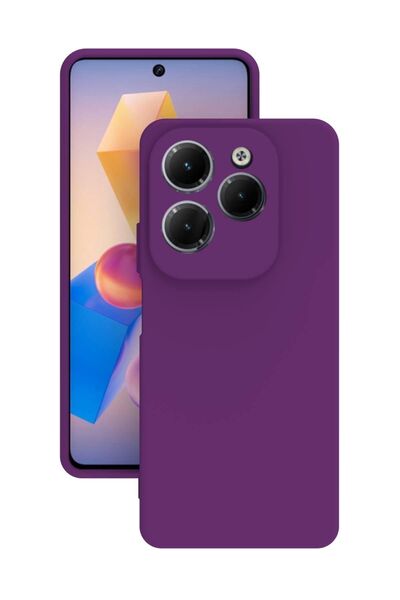INFINIX İnfinix Hot 40i Kılıf Kamera Korumalı Silikon Rubber Arka Kapak