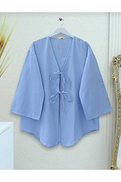 MODA VEDAT Кімоно Terikoton Kumashini з краваткою-метеликом