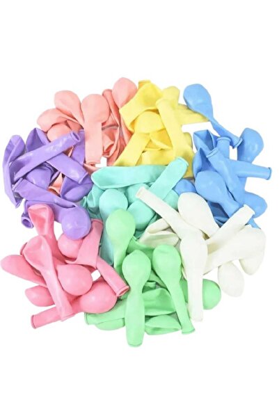 PARTİ AŞKI 5 Inç Minik Lateks Balon 12,5 Cm - 20 Adet Doğum Günü Parti Balonu...