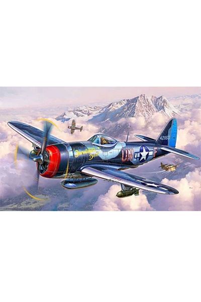 REVELL مجموعة موديلات P47M Thunderbolt-63984