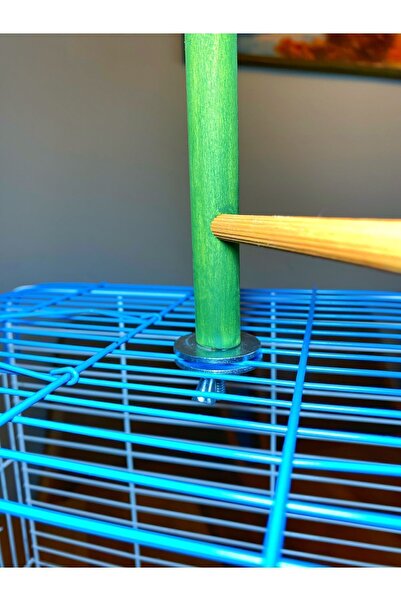 Ciko Kafes Kafes Üstü Eğlenceli Basamaklı Salıncaklı Kuş Oyun Alanı