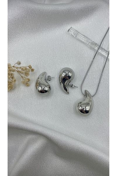 XUPING JEWELRY Steel Drop Earrings Silver