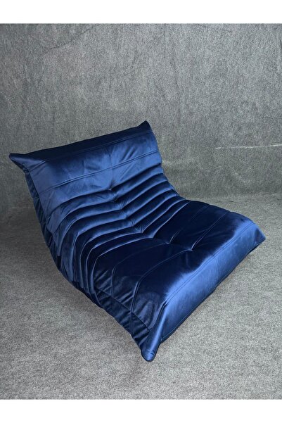 alpago home Mood Berjer kadife mavi