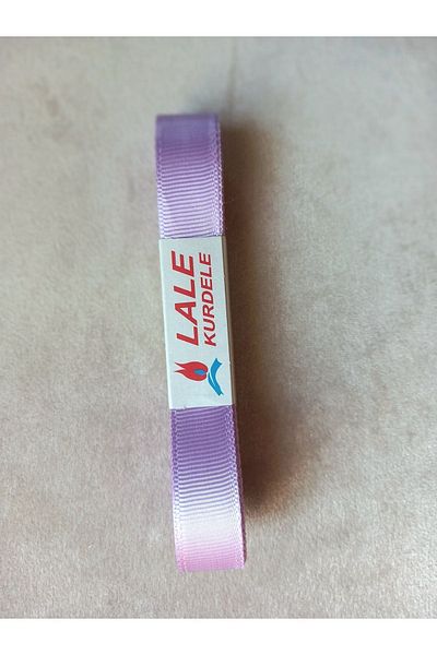 yörük tuhafiye Lilac Lilac - 2 cm 10 Meter Crochet Ribbon