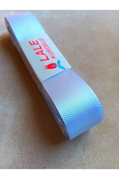 yörük tuhafiye 10 Meters Blue Grosgrain Ribbon - 3 cm One Ball