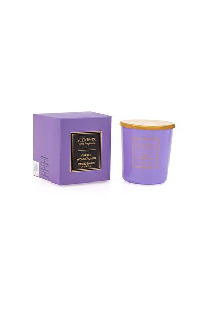 Purple Wonderland | Kokulu Bardak Mum - Scented Candle | 120 gr