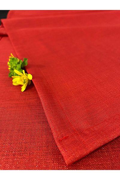 Zeren Home Glittery Linen Look Runner - 40X160
