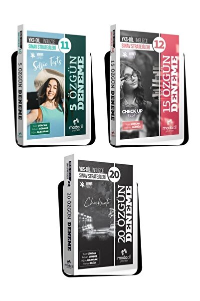 Modadil YKSDİL (YDT) Deneme Seti (40 Deneme) Yayınları