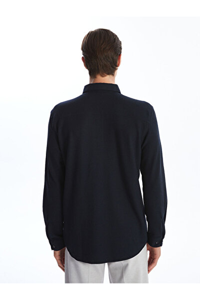 LC Waikiki Сlim Fit чоловіча сорочка з довгими рукавами