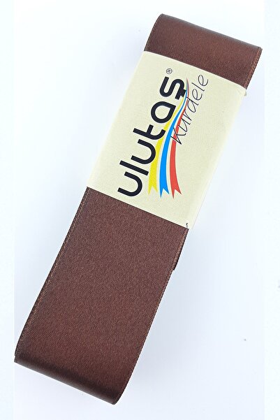 Limelia Panglică din satin maro închis 4 cm 10 m