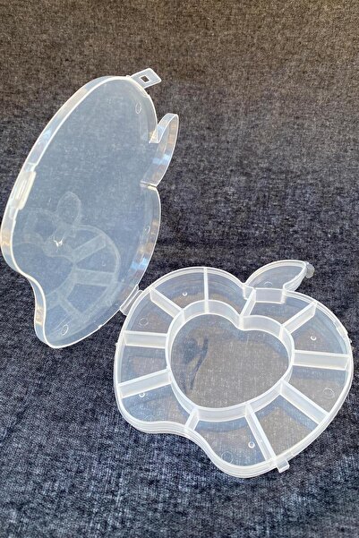 Limelia Cutie pentru masline cu margele transparente model Apple