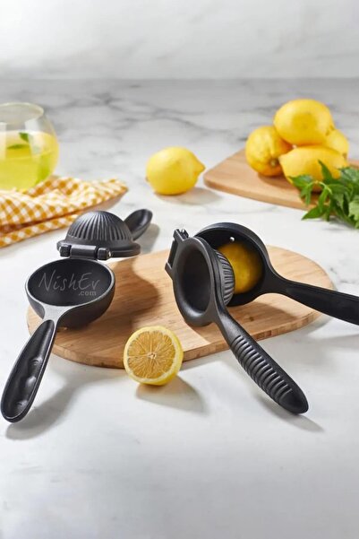 Nishev Stainless Iron Cast - 23 Cm Citrus Lemon Squeezer, Long Lasting Orange