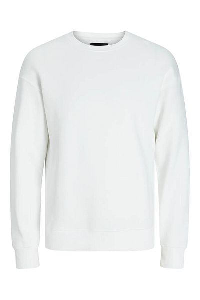 Jack & Jones Einfarbiges Sweatshirt mit Rundhalsausschnitt