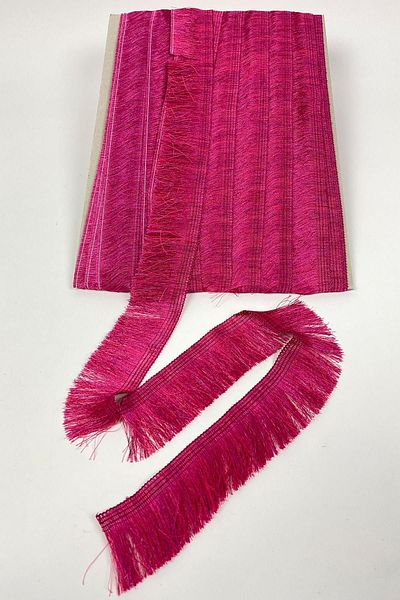 Limelia Fuchsia Flat Fringe Rope and Ribbon