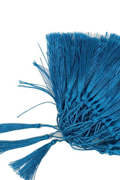 Limelia 6 cm Blue Imported Tassel - 100 Pieces