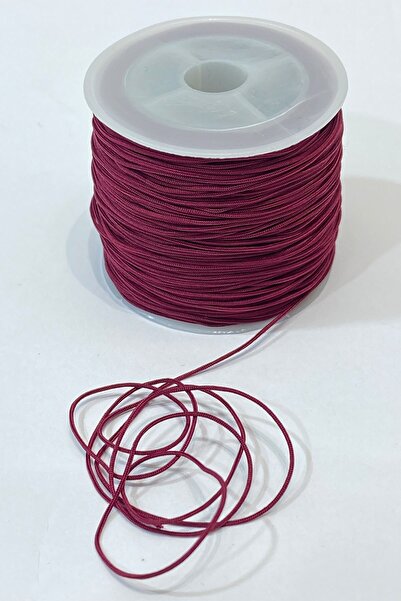 Limelia Κορδόνι αλεξίπτωτου μπορντό 10 μέτρα