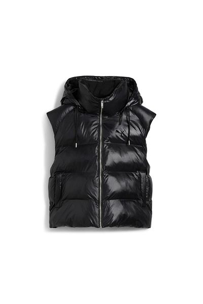 Puma Γυαλιστερό Puffer Vest Γυναικείο Μπουφάν