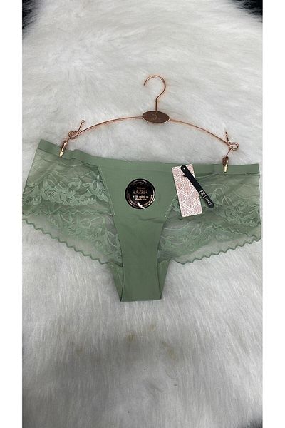 F.K Πράσινο Slip Mint Cut με λέιζερ 2802