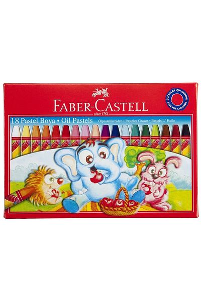 Faber Castell باستيل زيت ريد لاين 18 قطعة