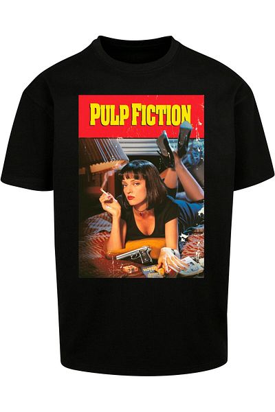 Merchcode Herren Pulp Fiction Poster Oversize Tee