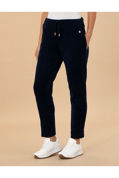 Pierre Cardin بنطال رياضي ذو قصة عادية باللون الأزرق الداكن 50277971 -VR100
